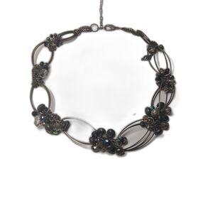 Blue Accent Bead Necklace